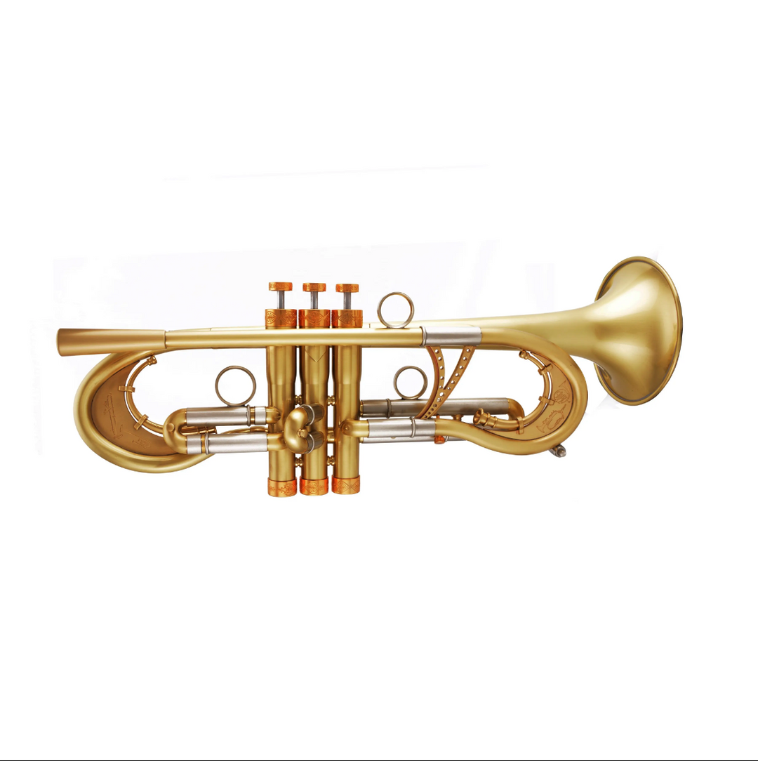 Professional Vintage BB Tone Trumpet Heavy Piston Instrument Brass Bodied Trompeta JYTR409MP OEM