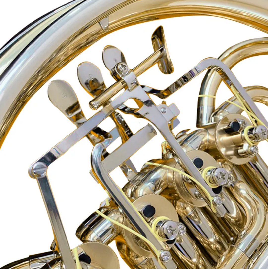 4 keys Brass French Horn F/Bb Double French Horn - Intermediate Level for Beginners